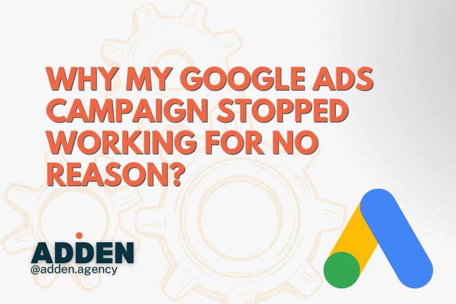 google ads suddenly stopped working