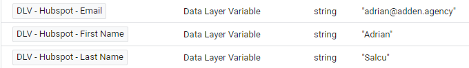 user submitted variables
