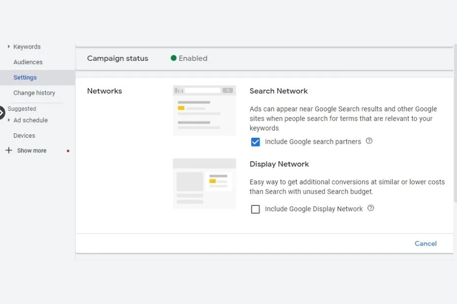 google ads auto-applied recommendations - display expansion